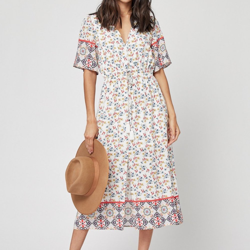 Lost + Wander Viva La Vida Midi Dress